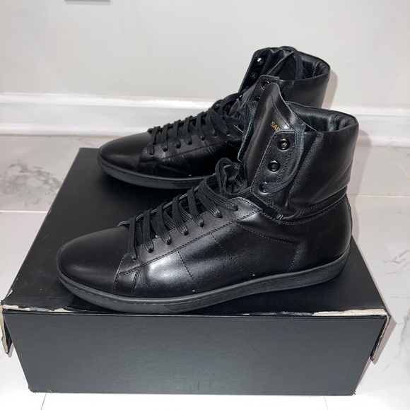 Saint Laurent hi sneakers size 42 is 9 - Picture 6 of 6